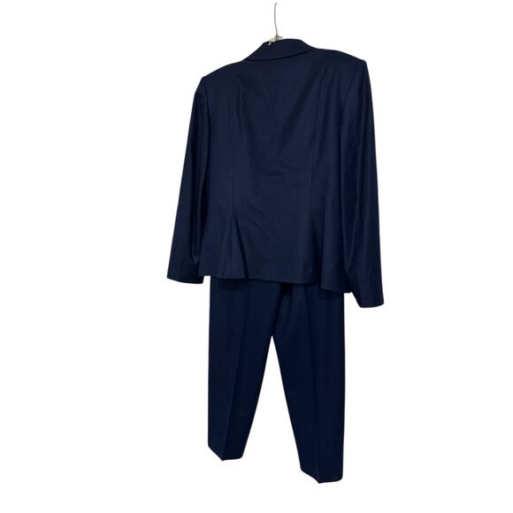 NWTGS VTG Pendleton NAVY WOMENS PANT SUIT SZ P6 $188 - Picture 3 of 6